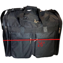 Load image into Gallery viewer, Duffle Bag  26&quot; Black
