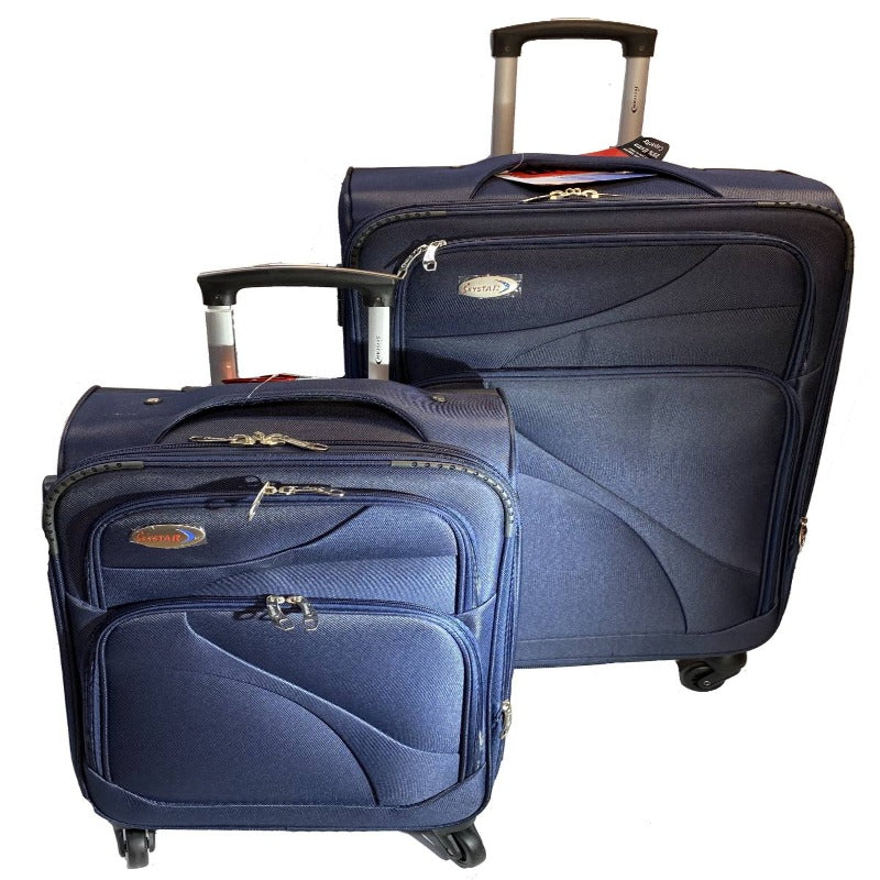 Blue star luggage sale